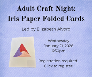 Adult Craft Night: I